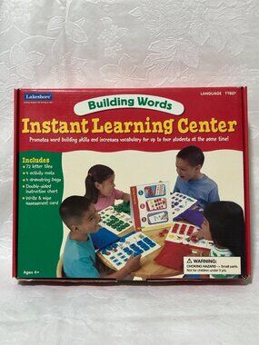 Lakeshore Building Words Instant Learning Center Language TT827